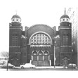 University Avenue Synagogue, exterior, Toronto, [ca. 1955]. Ontario Jewish Archives, Blankenstein Family Heritage Centre, item 1769.|